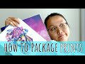 How to Package Prints for Artists - Artist Help and Tips for Packaging Art Orders and Art Prints