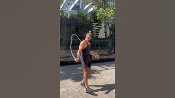 🍉 EXOTIC FOOTWORK! #jumprope #jumpropeskills #skippingrope #footwork #footworkdance #jumpropetips