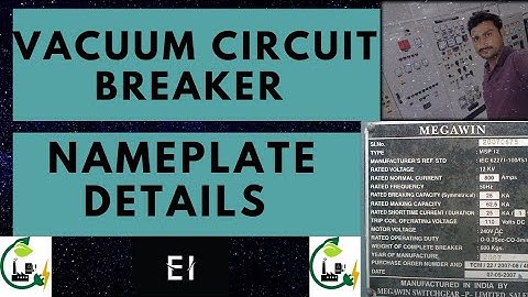 vacuum circuit breaker nameplate details| Explain VCB nameplate| Schneider VCB| O-3min-CO-3min-CO