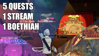 Soloing ALL QUESTS In ONE Stream!