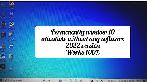 2022! Activate window 10 all version for free without any software| lifetime activation within 1mint