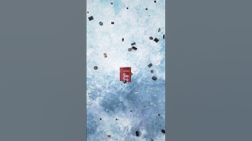 Chocolate Falling with Box of Chocolate Created in Blender