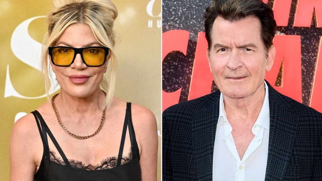 Тори Спеллинг вспоминает свое свидание с «очаровательным» Чарли Шином и «нелепую» вечеринку, кото...