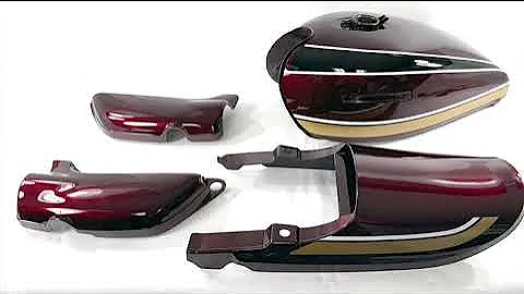 1975 Kawasaki NEW Reproduction Z1 900 Body Sets Now Available at Johnny's