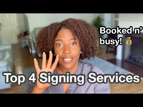 Top 4 signing services that keeps me booked as a new notary signing agent| Nc signing agent