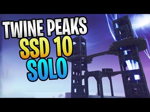 FORTNITE - Twine Peaks Storm Shield Defense 10 SOLO Without Using Weapons, Abilities, Or Gadgets