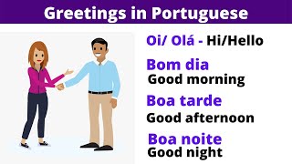 Basic Portuguese Greetings That You Should Know. Learn Portuguese. screenshot 1