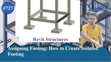 Revit Structure: How to Create Isolated Footing|| Assigning Foundation
