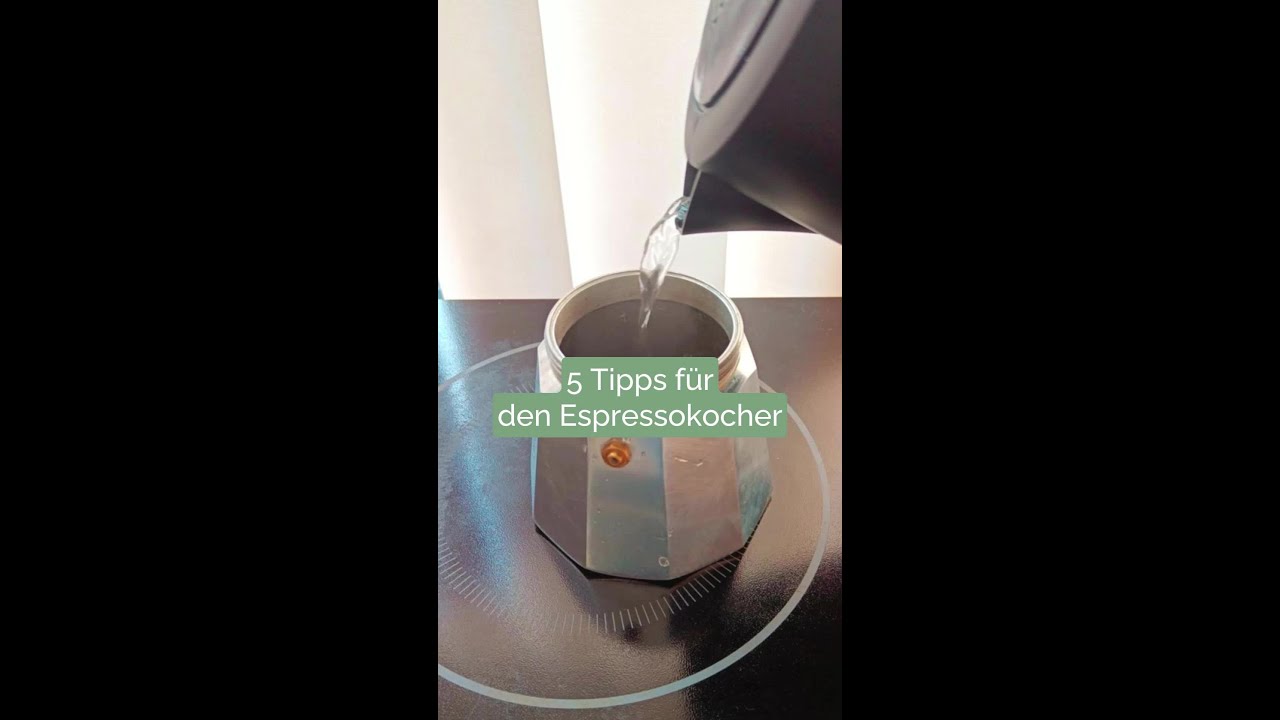 5 Tipps für besseren Kaffee mit dem Espressokocher