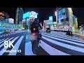 【8K】Cyberpunk Night Cruise | Insta360 X5