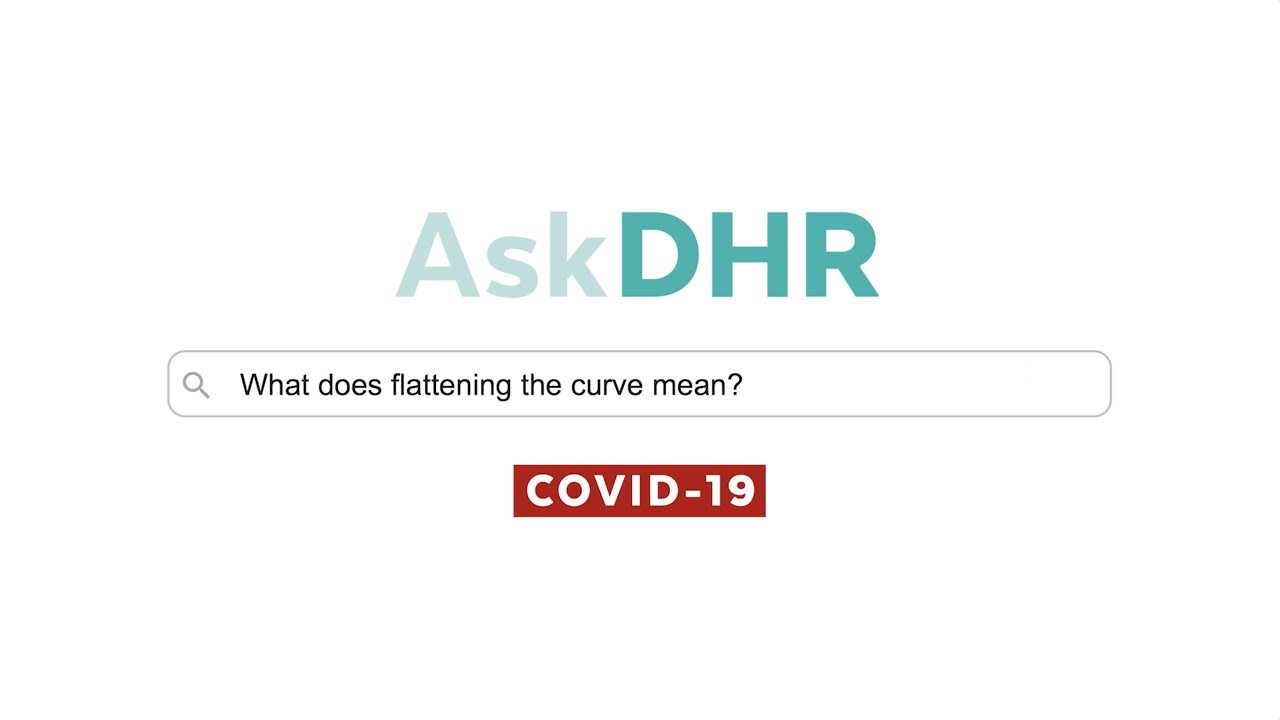 AskDHR • What Does Flattening the Curve Mean? - COVID-19