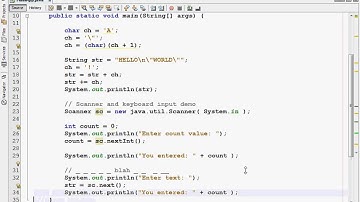 Week 04 String, Scanner, and Java API Part 5