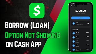 How to Fix Borrow Option Not Available on Cash App | Borrow Option Not Showing on Cash App