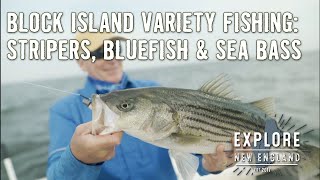 The Fishin' is Easy: Block Island Stripers, Blues & Sea Bass