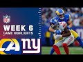 Rams vs. Giants Week 6 Highlights | NFL 2021