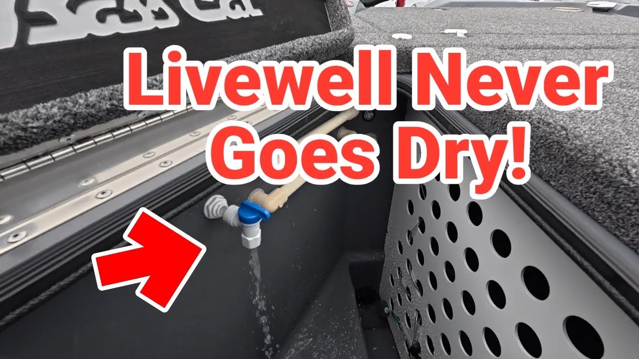 Never Dry Livewell System for Bass Cat