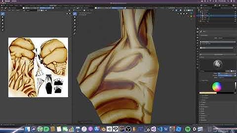 Blend Texture Painting Monster Creation