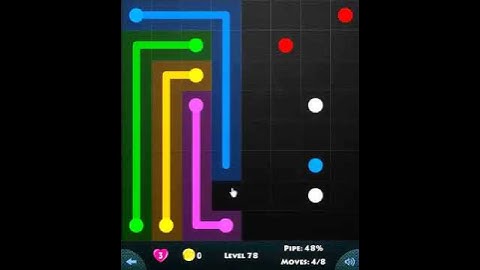 flow game facebook - 8 x 8 mania level 78 Connect the dots