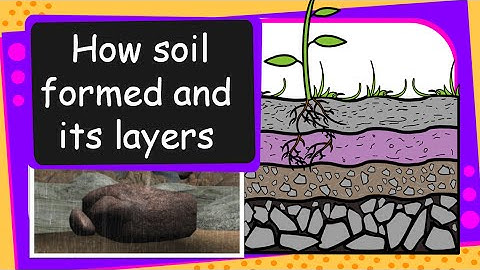 Science - Soil Formation and soil layers - English