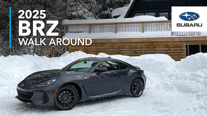 2025 Subaru BRZ Walk Around – An iconic sports car engineered for pure driving excitement