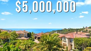 Million Dollar Mansion Tours - Touring a $5,000,000 home at 4 Sunset Cove, Newport Coast, CA 92657