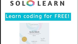 SoloLearn Free Courses with Certificates | Free Programming Courses with Certificates |InfoTricky