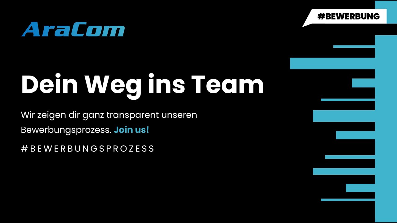 Unser Bewerbungsprozess | AraCom