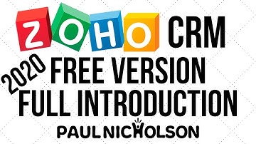 Zoho CRM Beginner Introduction Tutorial - FREE Zoho CRM Demo