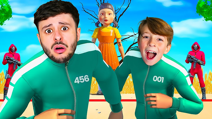 J'ai Participé à Squid Game avec Mon Petit Frère...