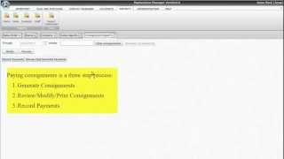 Consignments