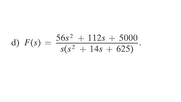 Problem 12.42(d) (Nilsson Riedel) Electric Circuits 12th Edition - Laplace Transform