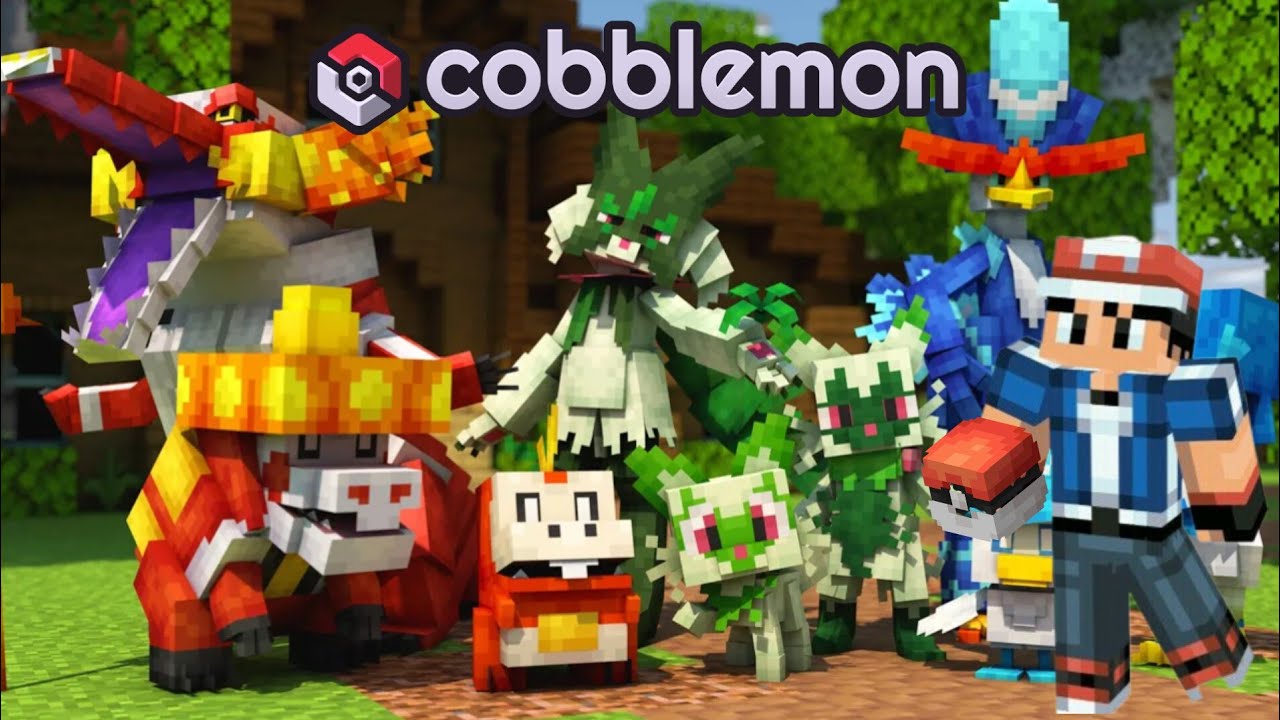 Minecraft cobblemon playing 1st time pt-1 - YouTube