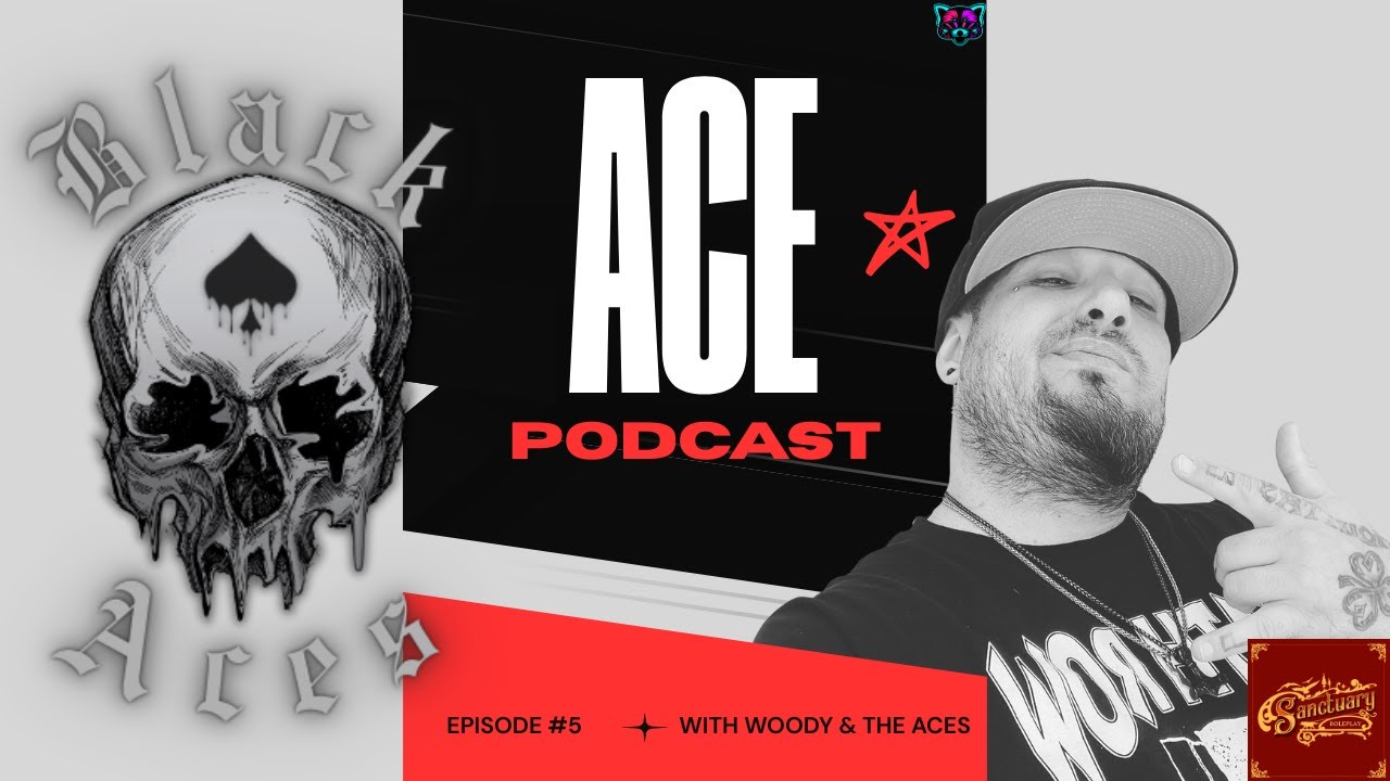 BLACK ACES PODCAST EP.5 From Pixels to Aces: Gaming Talk with Woody Ink