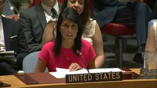 Ambassador Haley Discusses North Korea at UN Security Council