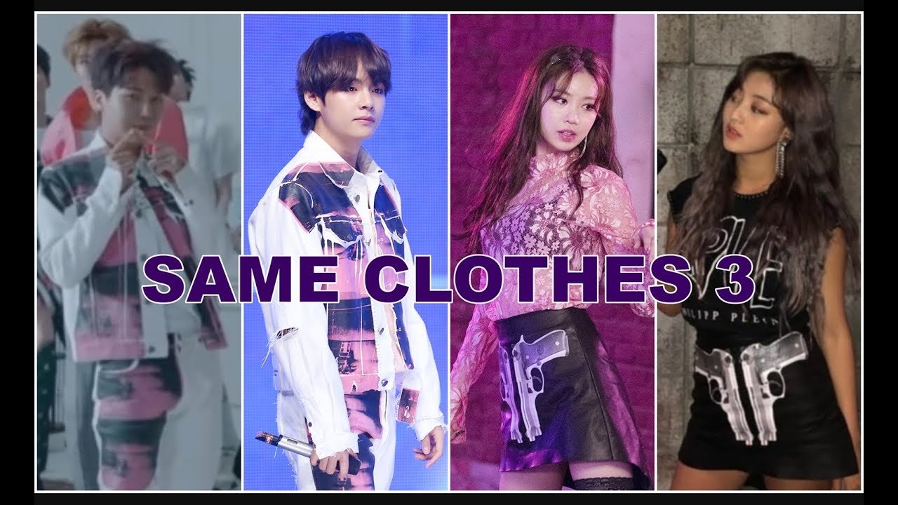 KPOP IDOLS WEARING THE SAME CLOTHES | COMPILATION 3# - YouTube
