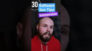 Software Dev Tips - Complete Immersion #shorts screenshot 1