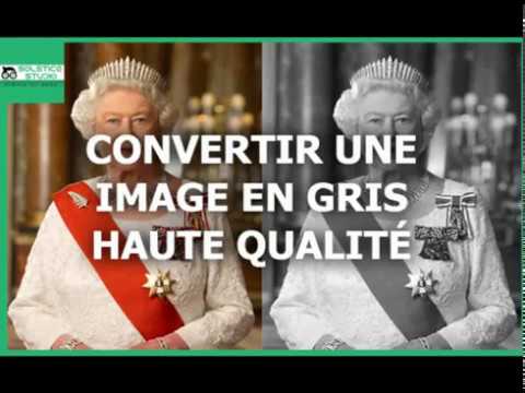 [PHOTOSHOP] Convertir une image couleur en Gris Haute Qualité