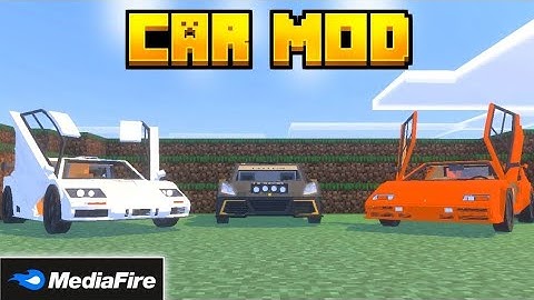 Best SUPER CAR Mod For Minecraft PE 1.21+ (100% WORKING)