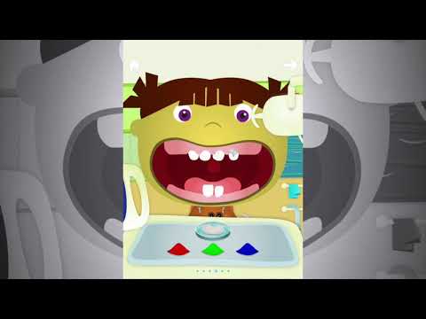 Tiny Dentist app: short overview of game for kids. game for ipad and iphone