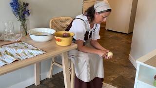 A Slow Summer Day at Home | Sewing, Cooking & Rustic Finds