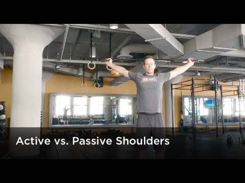Active vs. Passive Shoulder Position for Overhead Squat & Snatch