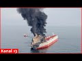 Houthis launched missile strike on oil tanker heading from Russia in Red Sea