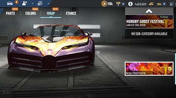 NFS™ No Limits • Bugatti Centodieci Modification, Ghost Wrap & Upgrades