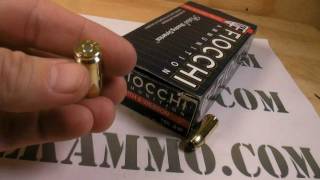 .40 S&W - Fiocchi Shooting Dynamics - 165 Gr. Jhp Ammo Test