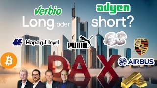 Iran belastet DAX: Airbus, Verbio, Gold, Puma, Bilfinger, Porsche, Hapag Lloyd, Adyen, Bitcoin