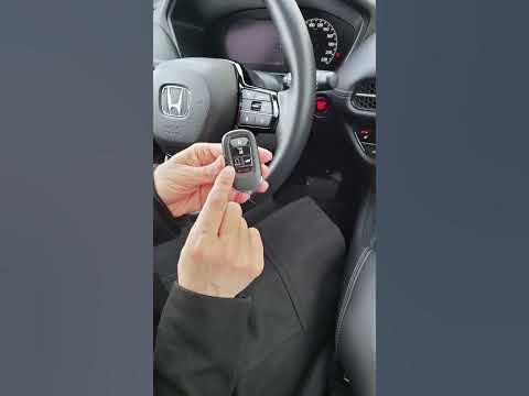 2023 Honda HR-V: How to Use the Remote Starter - YouTube