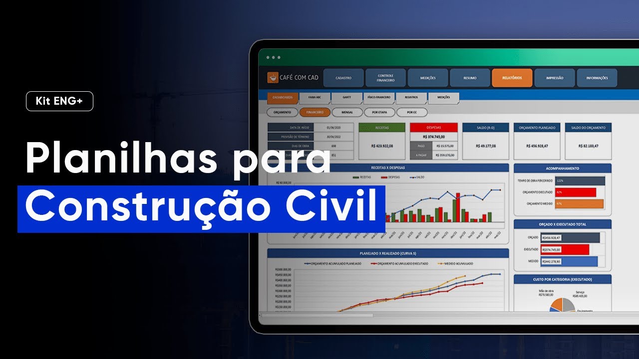 Kit ENG+ — As Melhores Planilhas da Construção Civil
