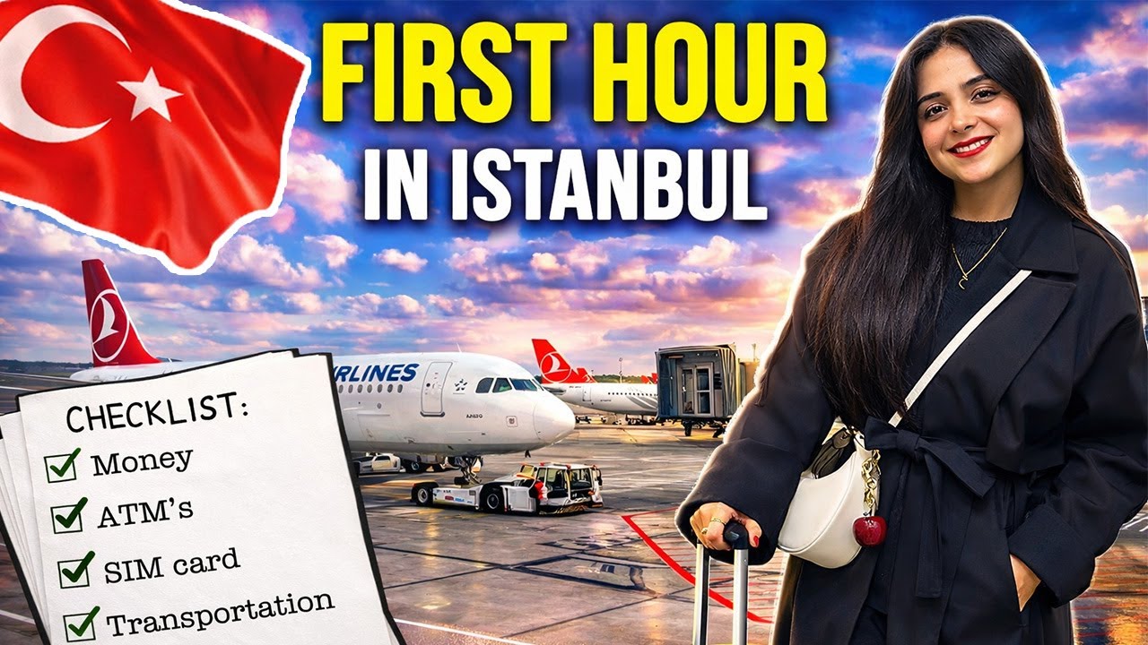 First Hour in Istanbul: Everything You MUST Do After Landing! (2026)
