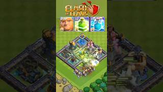 ⚔️Can Giant Destroy Th18 Defence?🔥 #clashofclans #coc #cocshorts #games #gaming #supercel