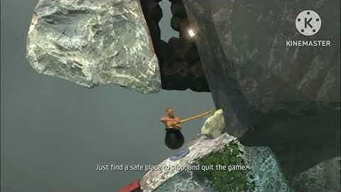 Getting over it gameplay. #part1